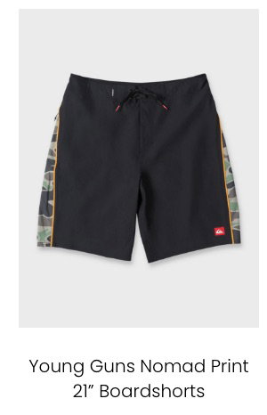 Young Guns Nomad Print 21" Boardshorts
