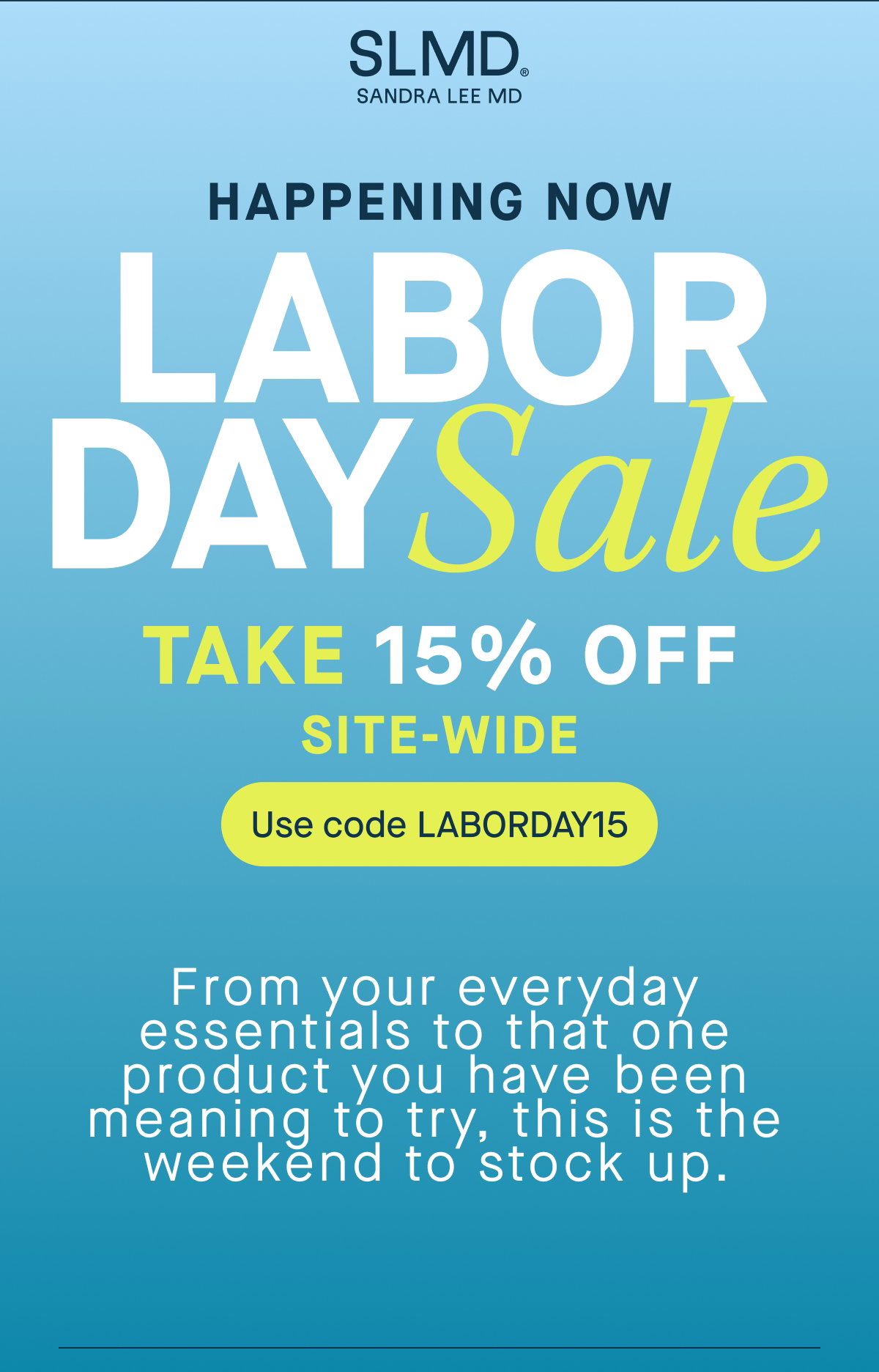 Shop Labor Day Sale