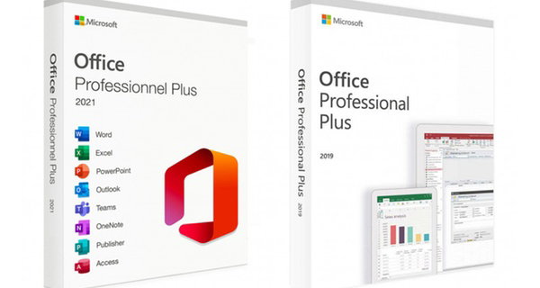 Microsoft Office 2019 ou 2021 : licence à vie avec clé d'activation