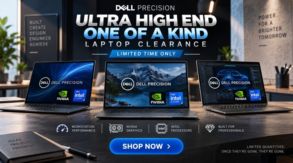 Laptop banner