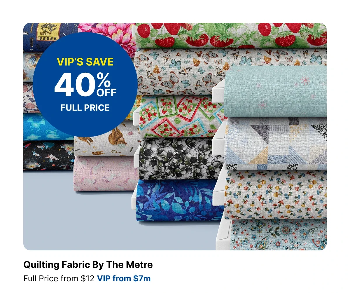 QUILTING FABRIC BY THE METRE