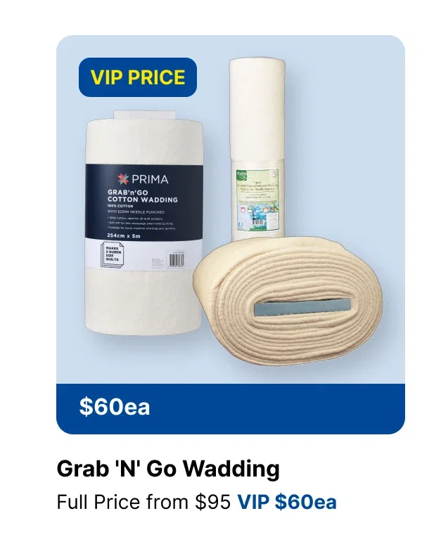 GRAB 'N' GO WADDING