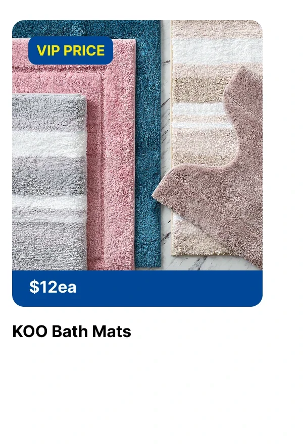 KOO BATH MATS