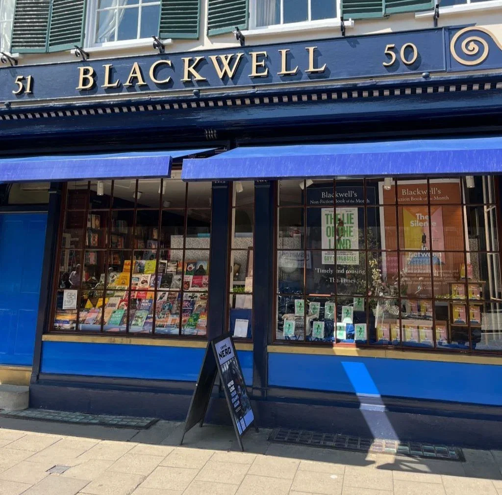 Blackwell's storefront Blackwell's storefront