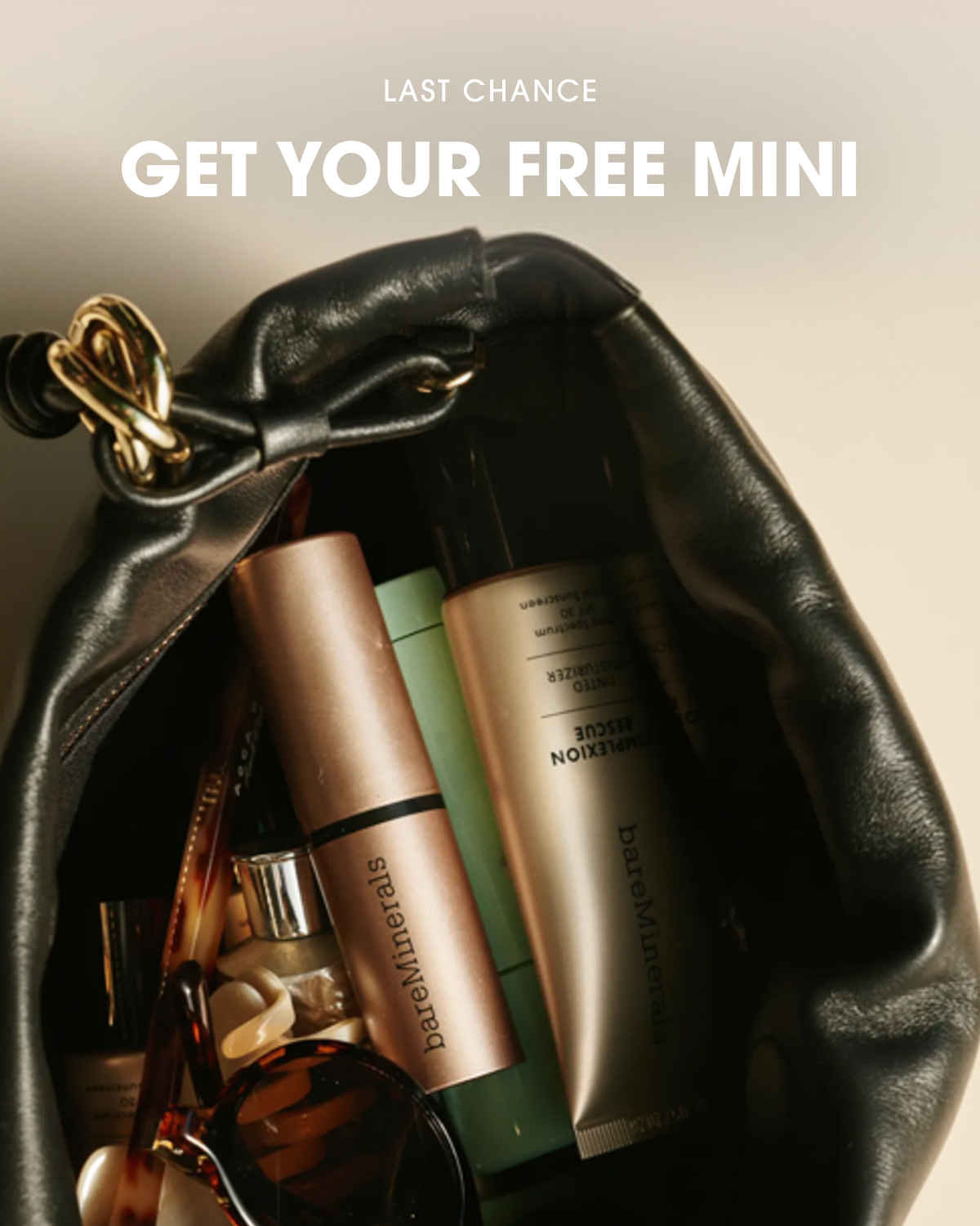 Last chance. Get your free mini