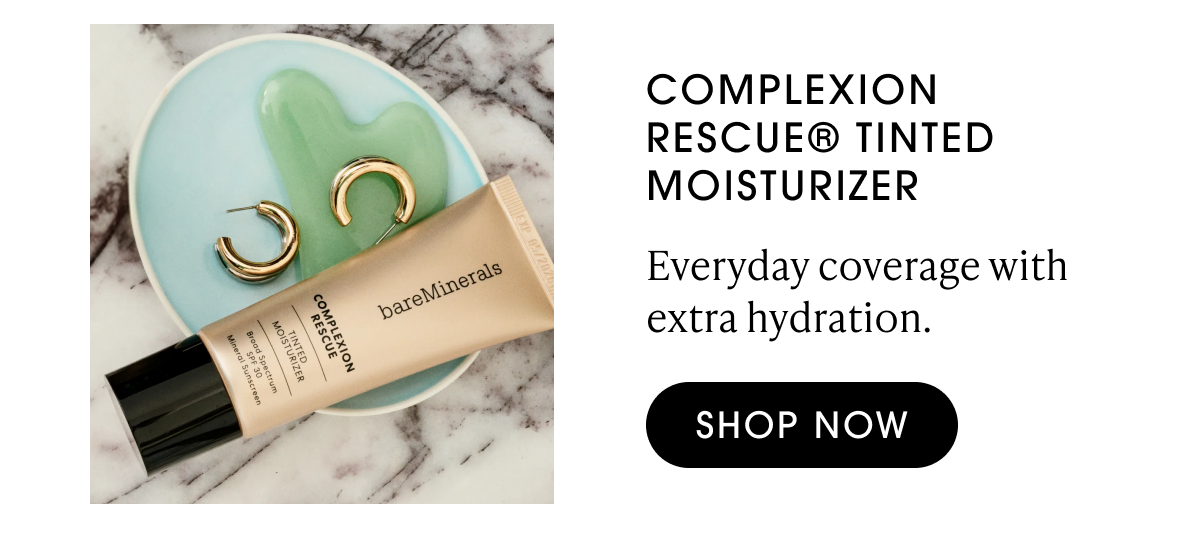 Complexion rescue tinted moisturizer. Everyday coverage with extra hydration. Shop now.
