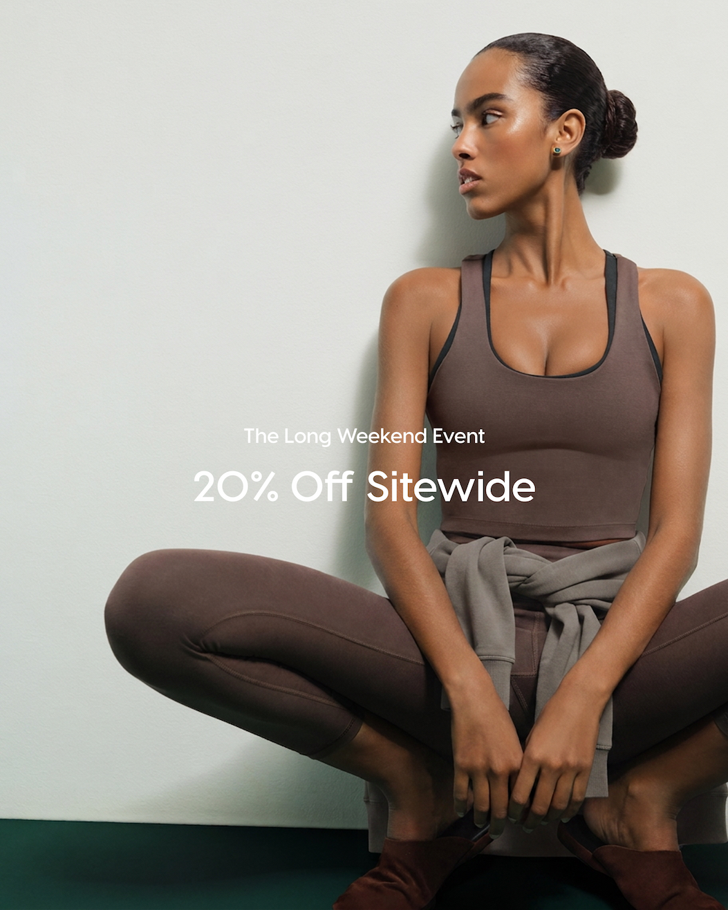 The Long Weekend Event. 20% Off Sitewide.