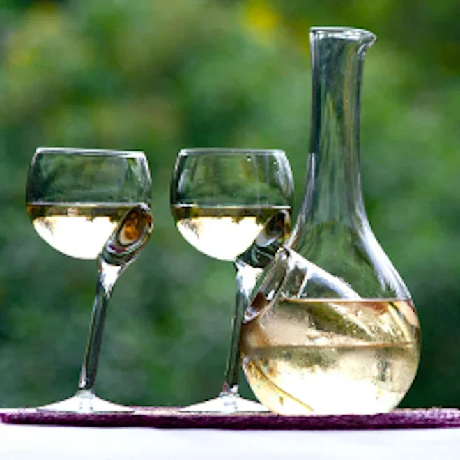 Ngwenya Glass Wine Cooler Carafe, 750ml