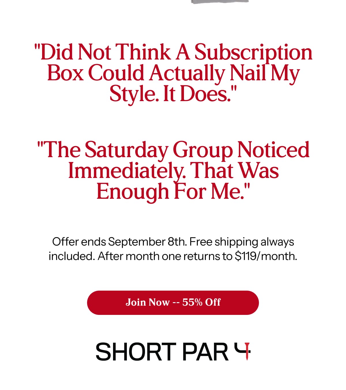 "Did not think a subscription box could actually nail my style. It does."