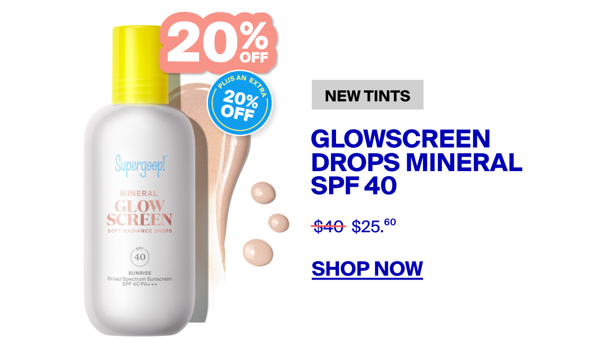 Glowscreen Mineral Drops SPF 40