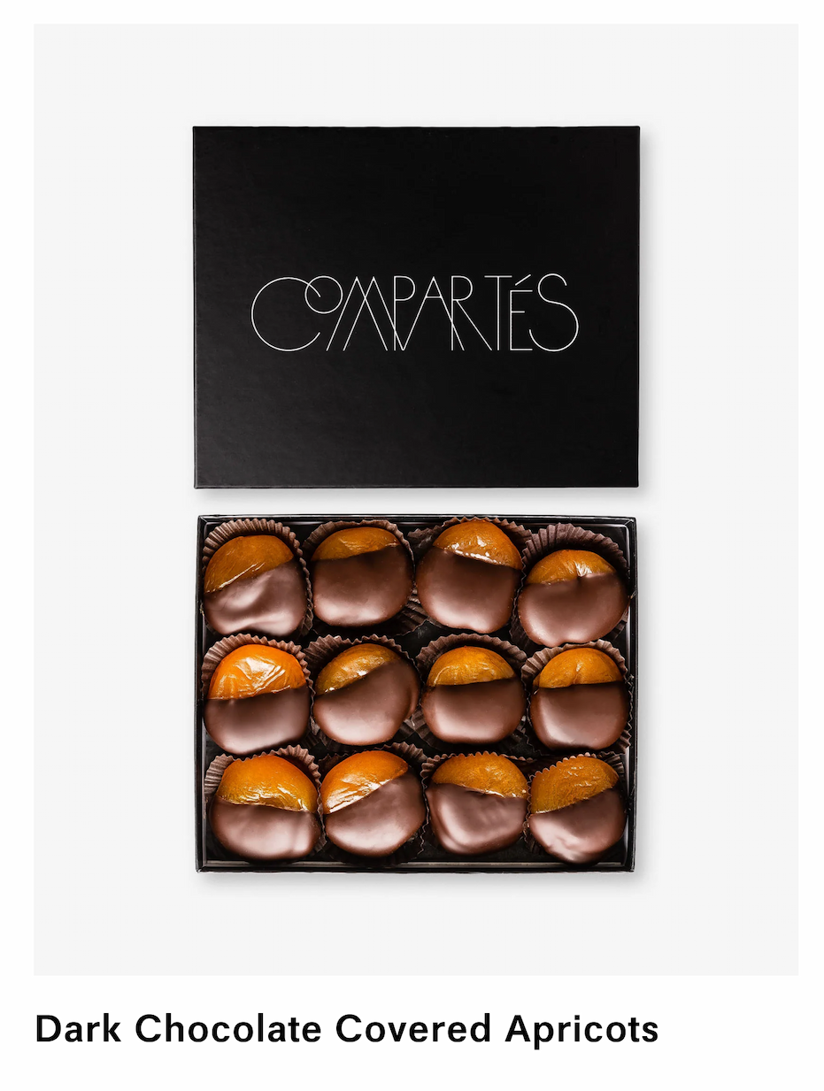 Chocolate Dipped Apricots