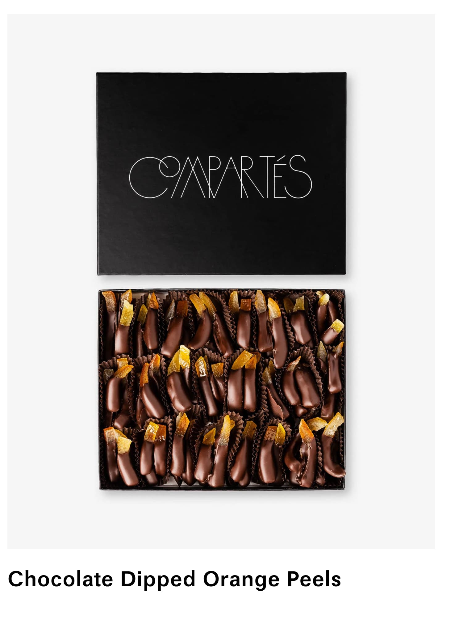 Chocolate Dipped Orange Peels Gift Box