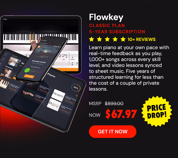 Flowkey Classic Plan: 5-Year Subscription