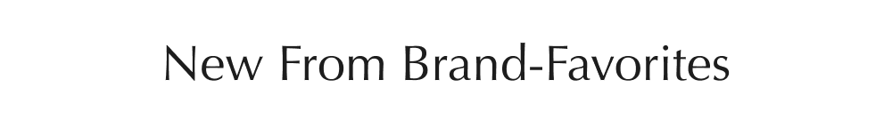 New from Brand-Favorites