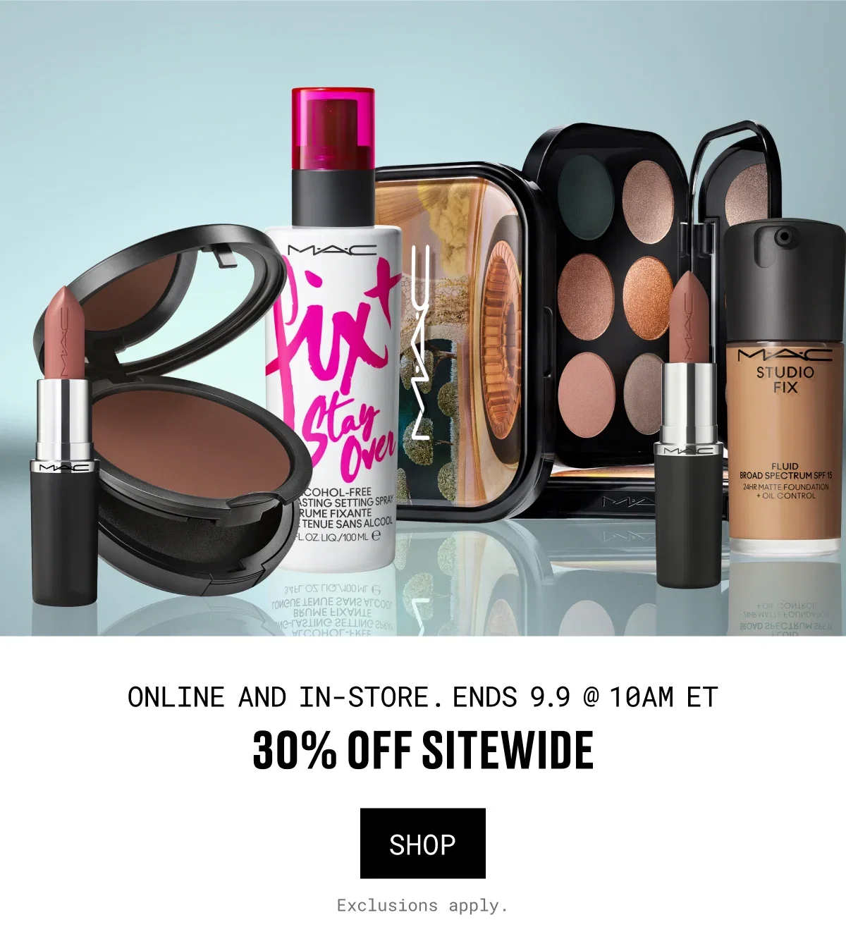 ONLINE AND IN-STORE. ENDS 9.9 @ 10AM ET | 30% OFF SITEWIDE | SHOP | Exclusions apply.