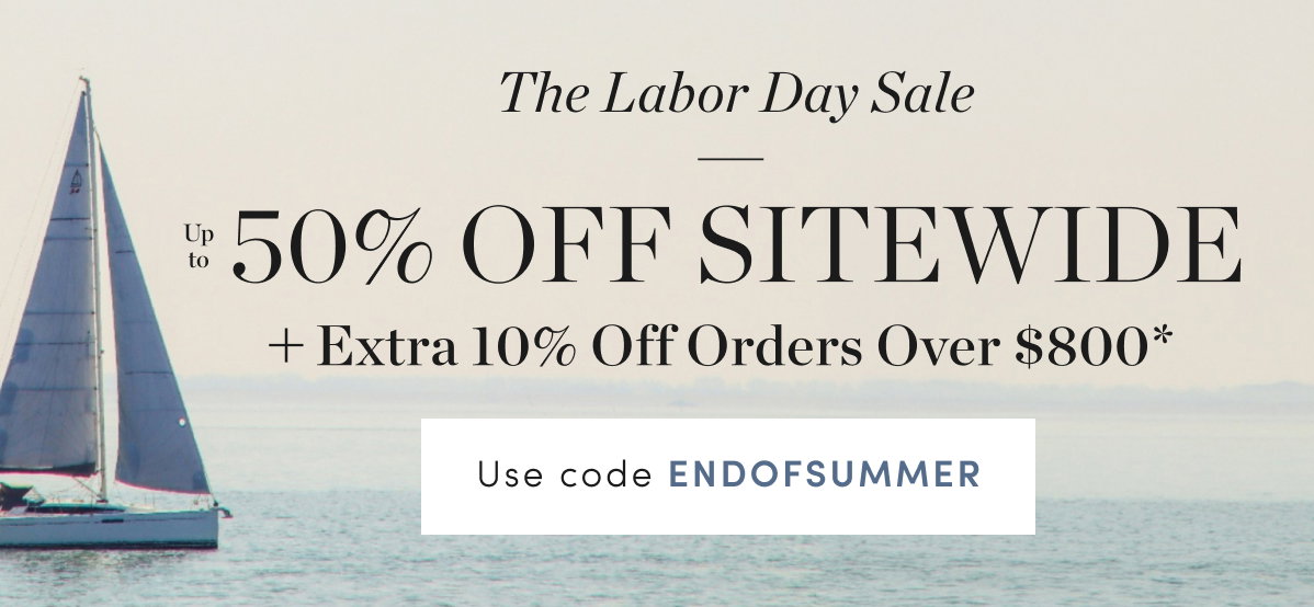 Up to 50% Off Sitewide