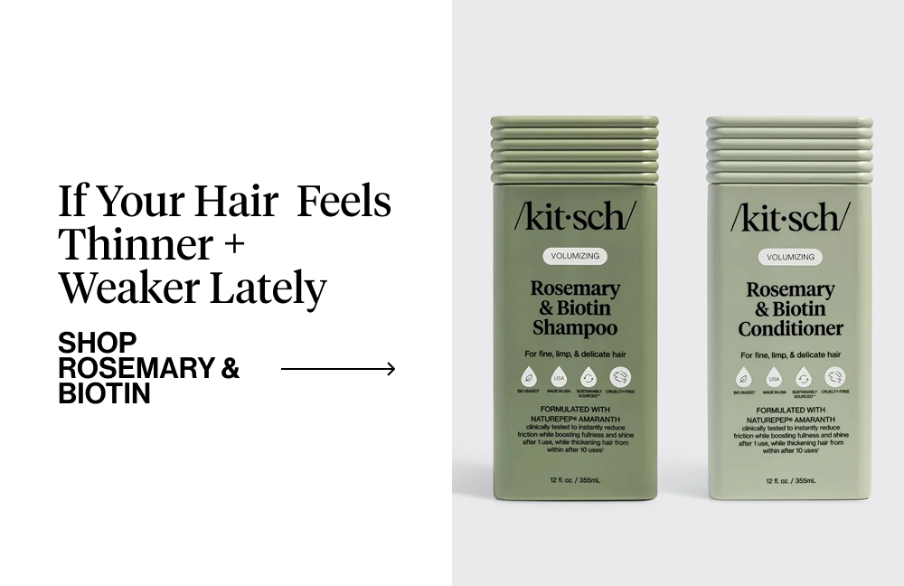 If Your Hair  Feels Thinner + Weaker Lately