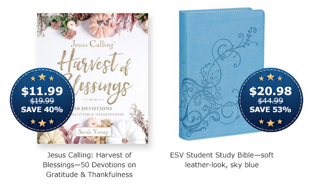 Jesus Calling: Harvest of Blessings | ESV Student Study Bible