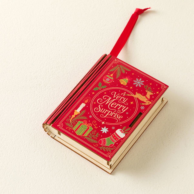 Secret Money Holder Book Ornament