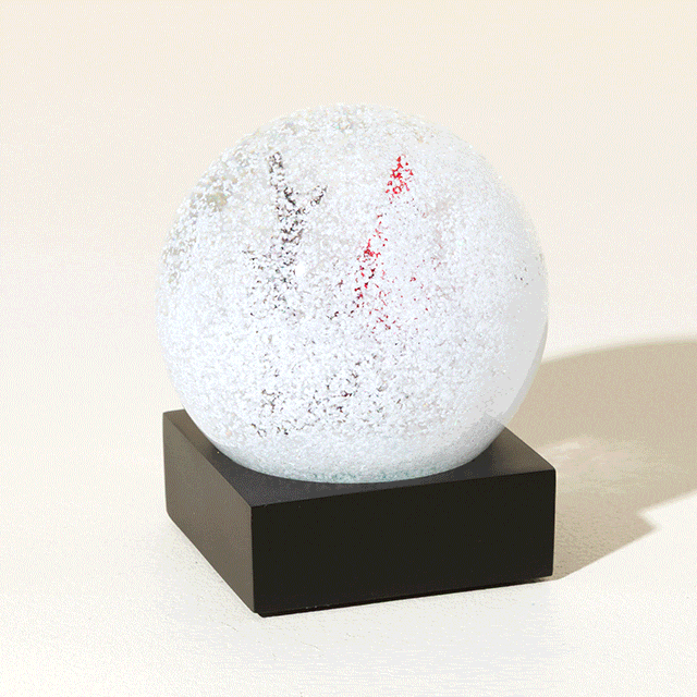 Comforting Cardinal Snow Globe
