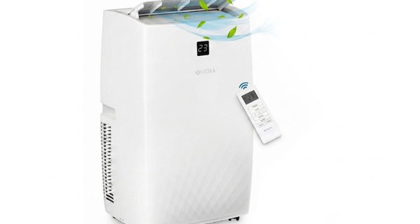 VESKA Climatiseur mobile 4-en-1 12 000 BTU/h