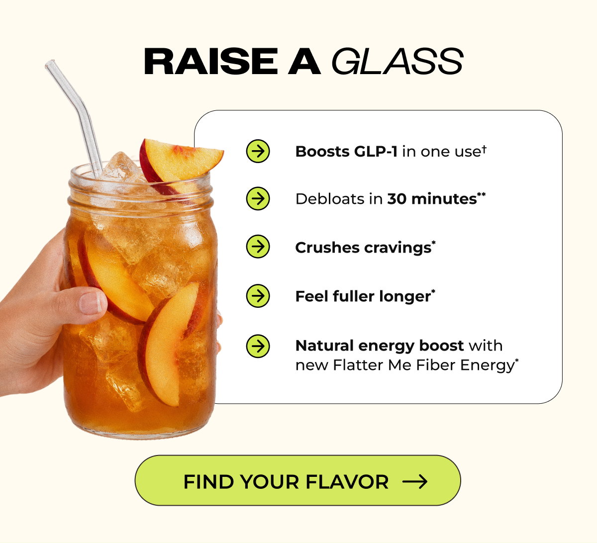 September Reset with Flatter Me Fiber GLP-1 Booster