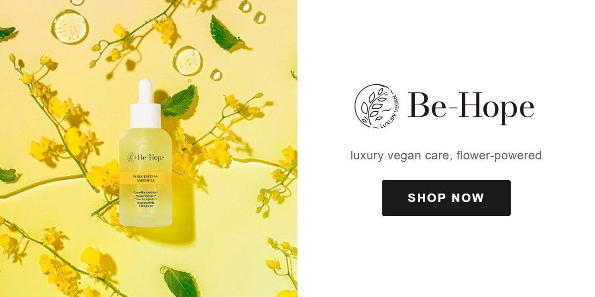 BE-HOPE luxury vegan care, flower-powered