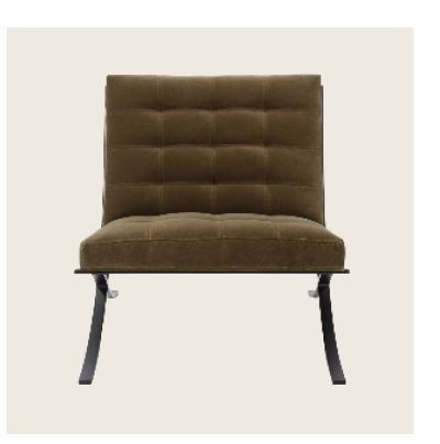 Cobble Hill Cross Frame Chair