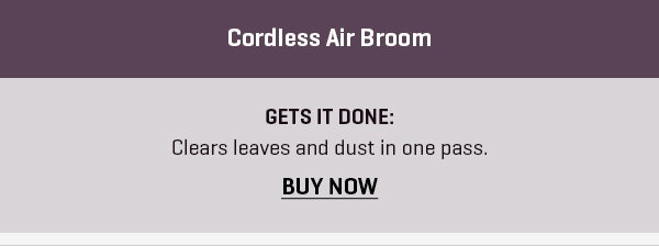 Cordless Air Broom