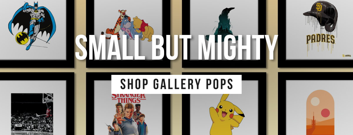 Small but Mighty: Shop Gallery Pops