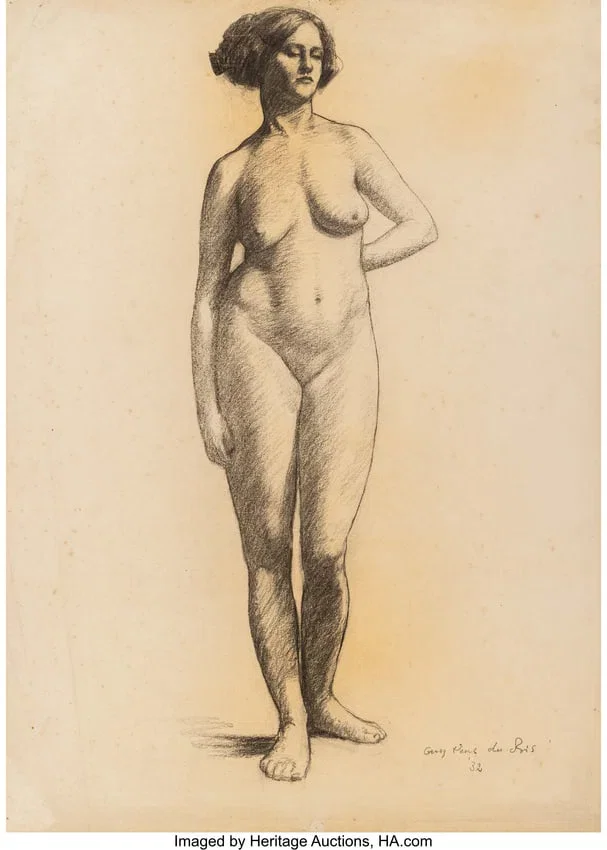 27209&colon; Guy Pène Du Bois &lpar;American&comma; 1884-1958&rpar; Standing