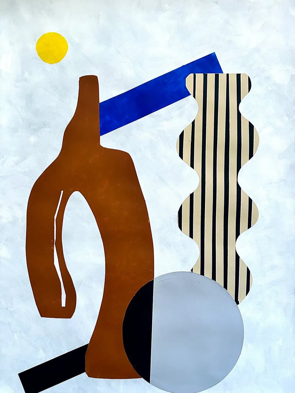 Marron et bleu 1, Gwen Vatin