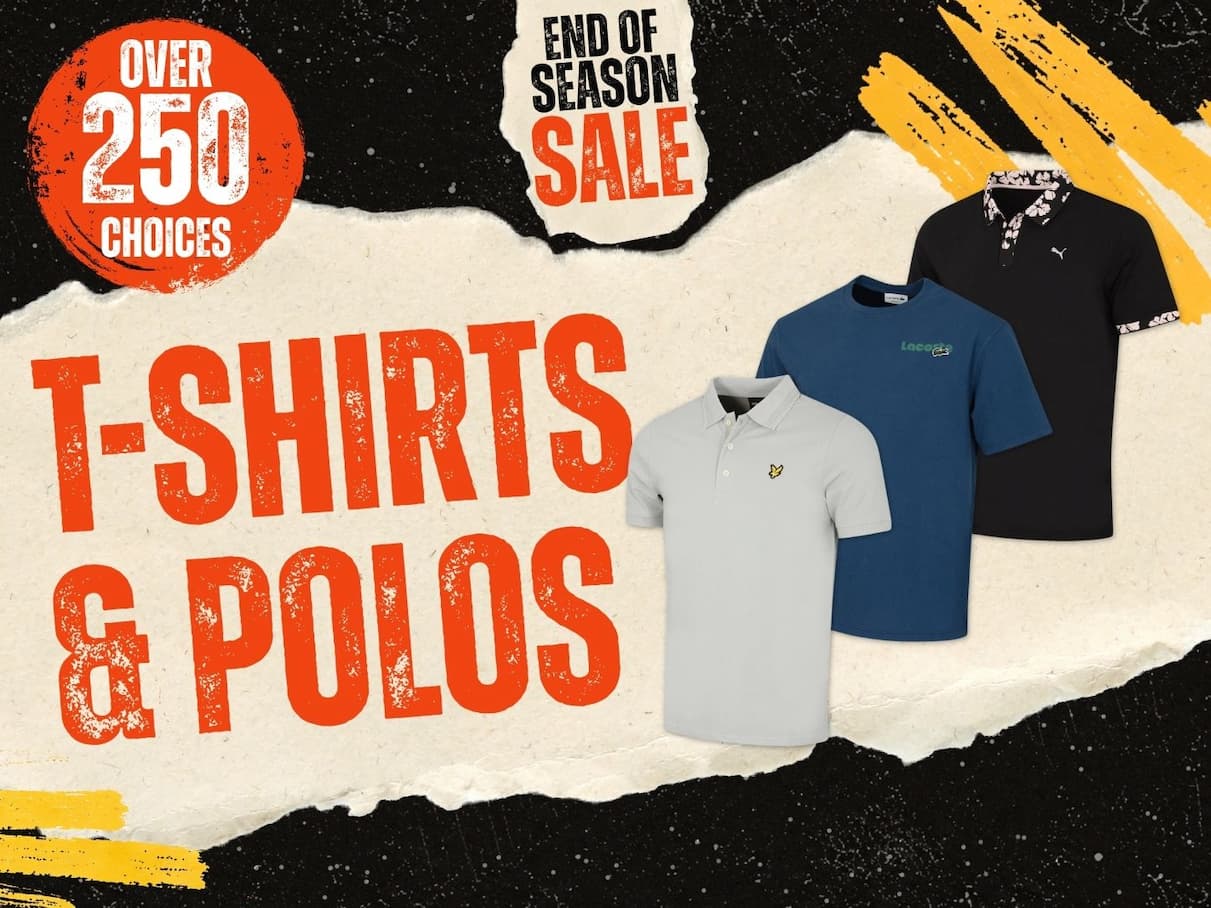 END OF SEASON SALE - T-shirts & polos