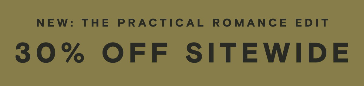 30% OFF Sitewide