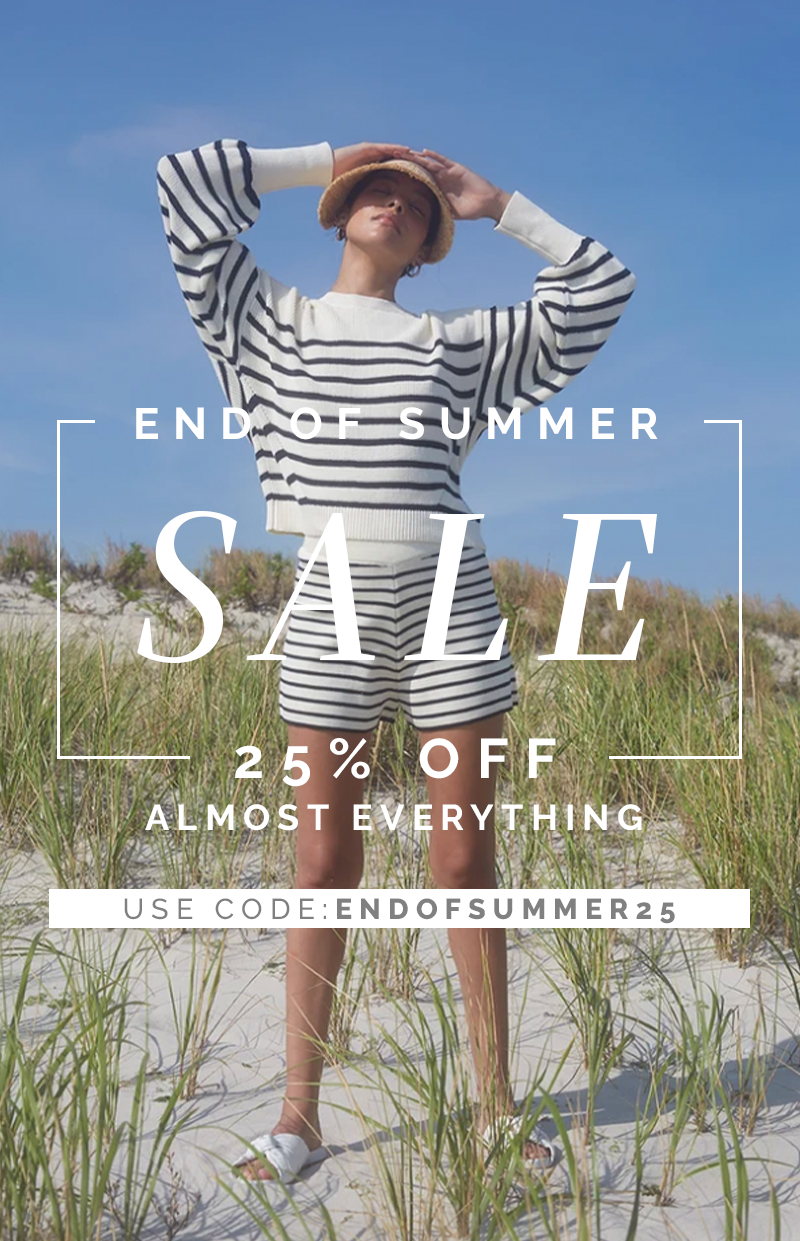 End of Summer Sale - 25% OFF ALMOST EVERYTHING