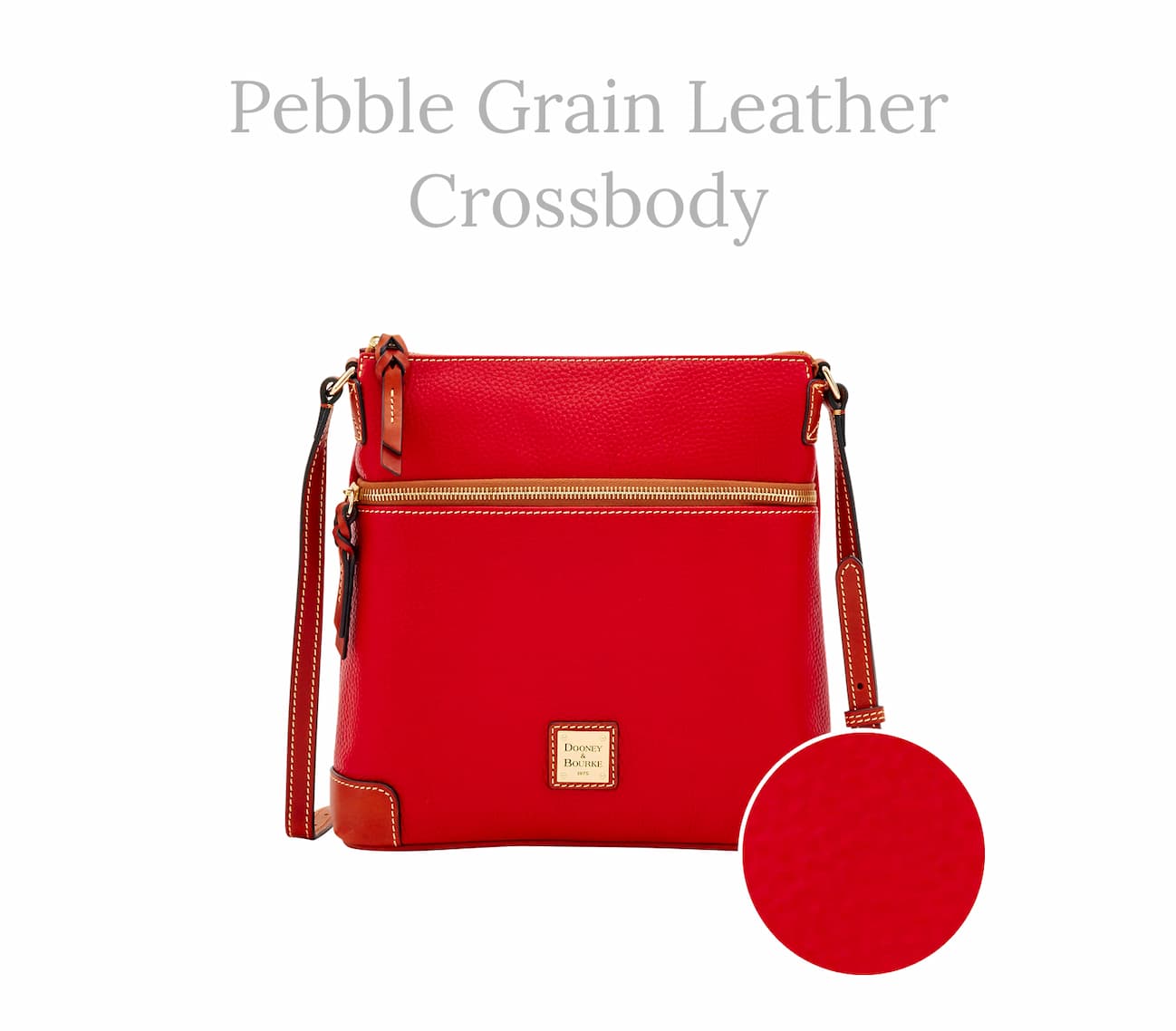Pebble Grain Crossbody