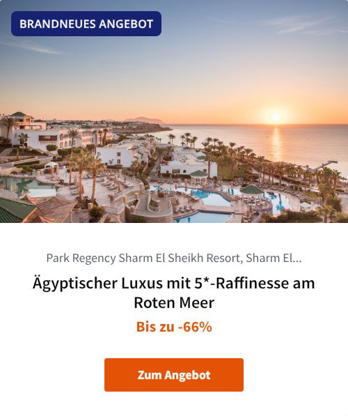 Ägyptischer Luxus mit 5*-Raffinesse am Roten Meer