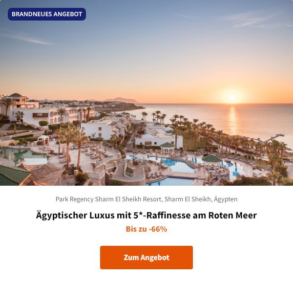 Ägyptischer Luxus mit 5*-Raffinesse am Roten Meer