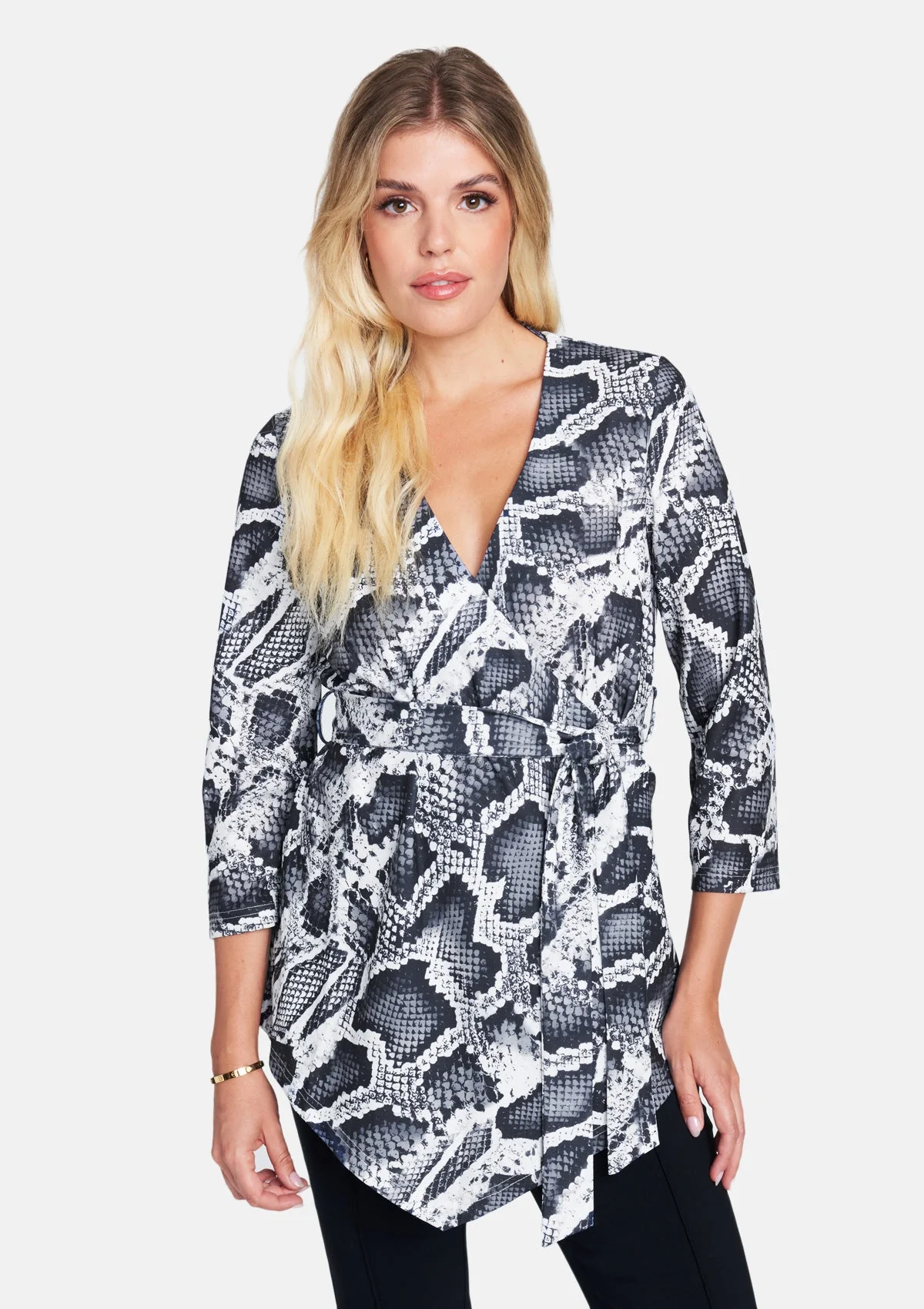 Image of Tall Courtney Wrap Top