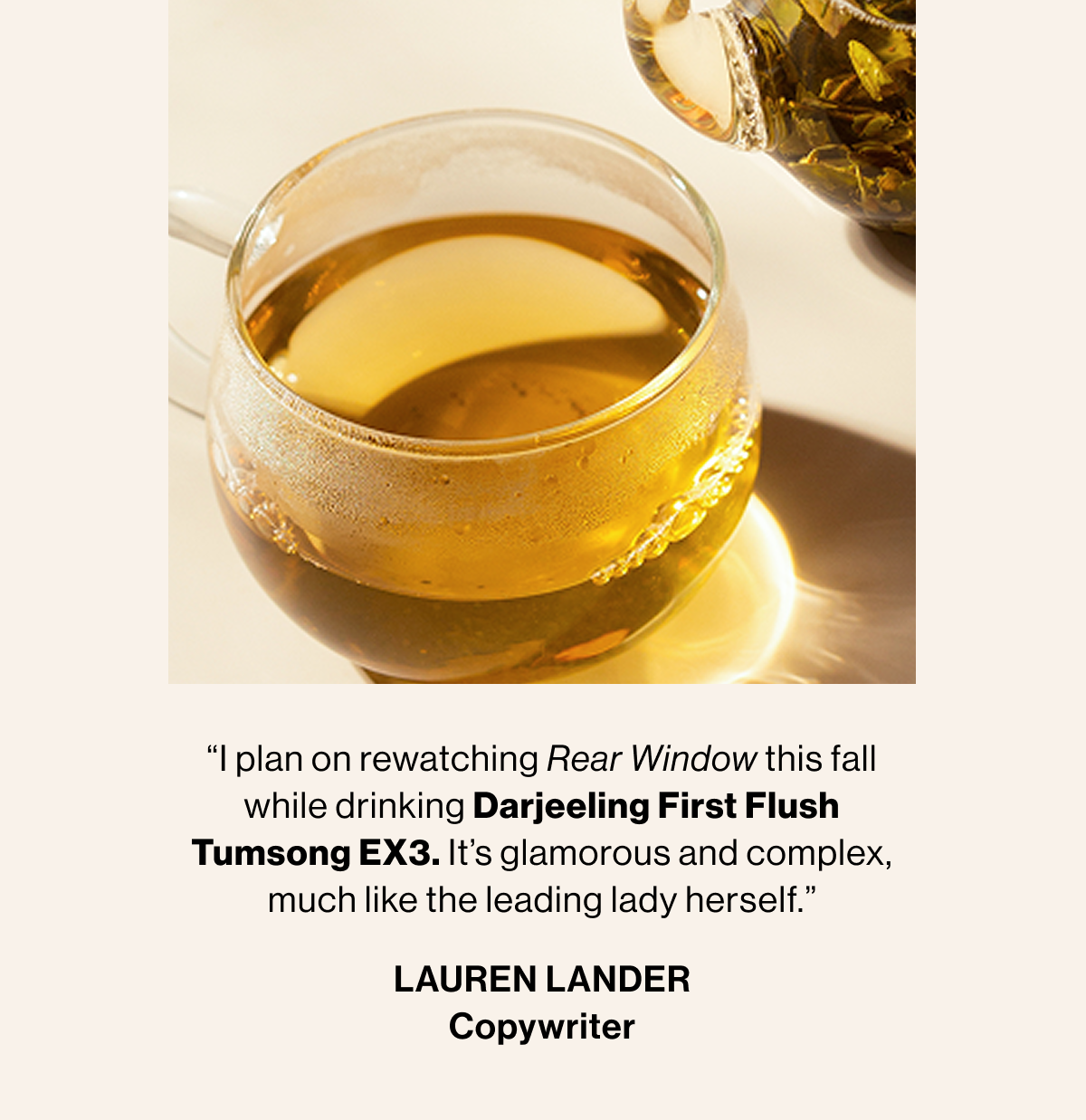 Darjeeling First Flush Tumsong EX3