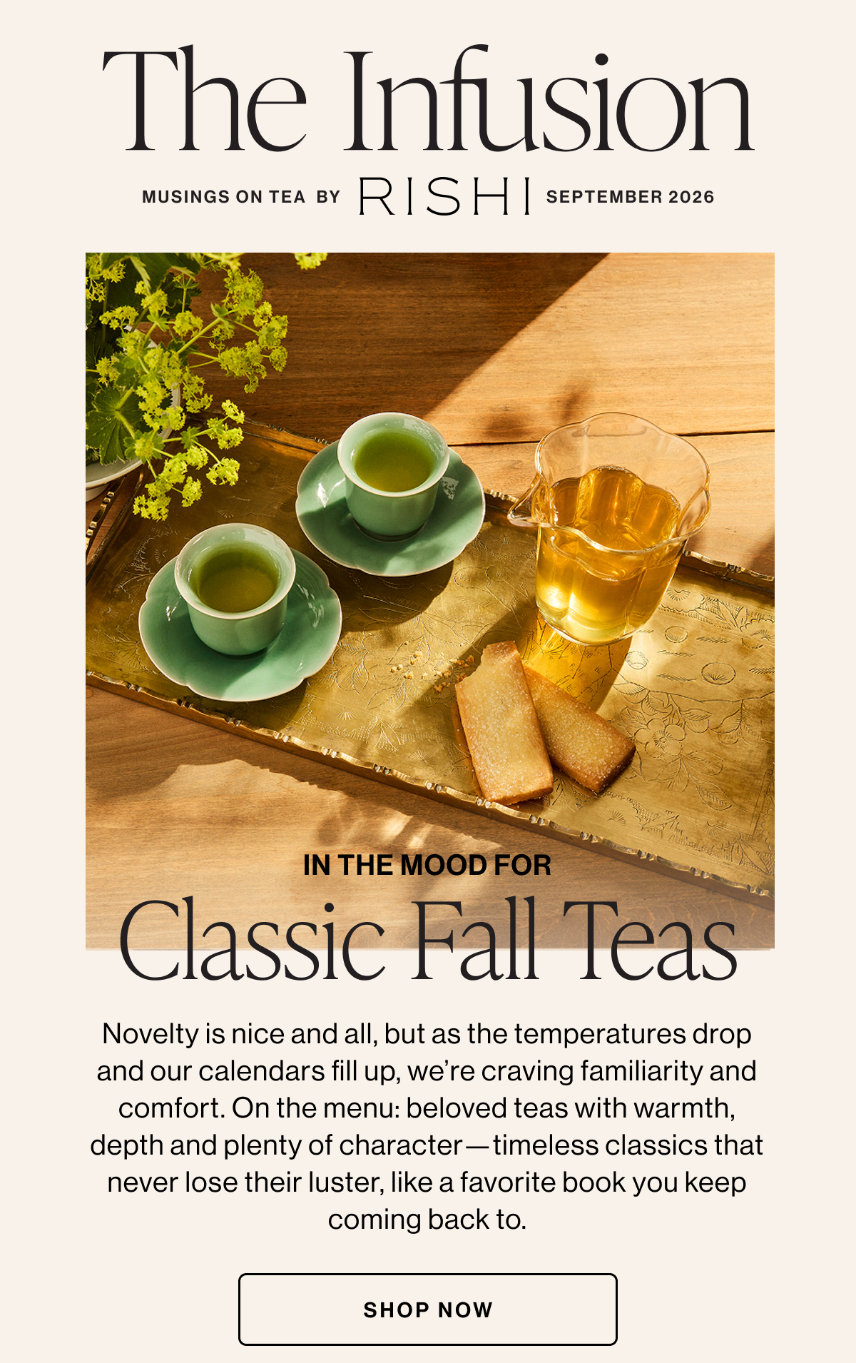 Fall Teas
