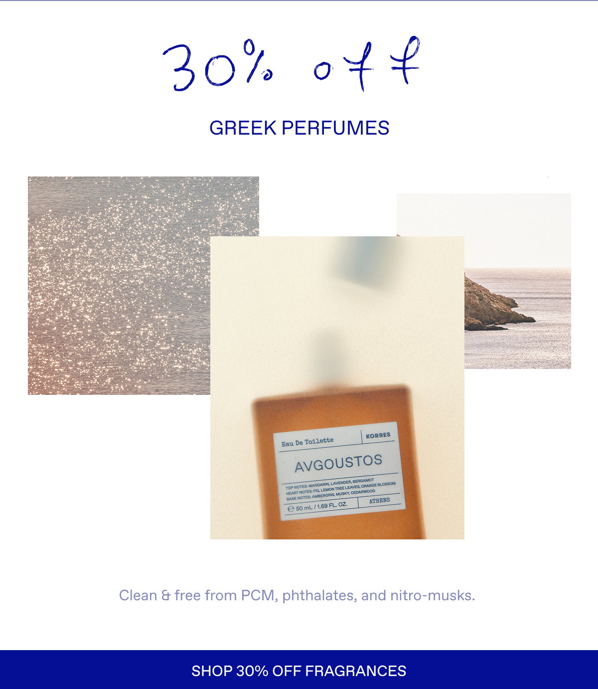 Shop 30% off fragrances