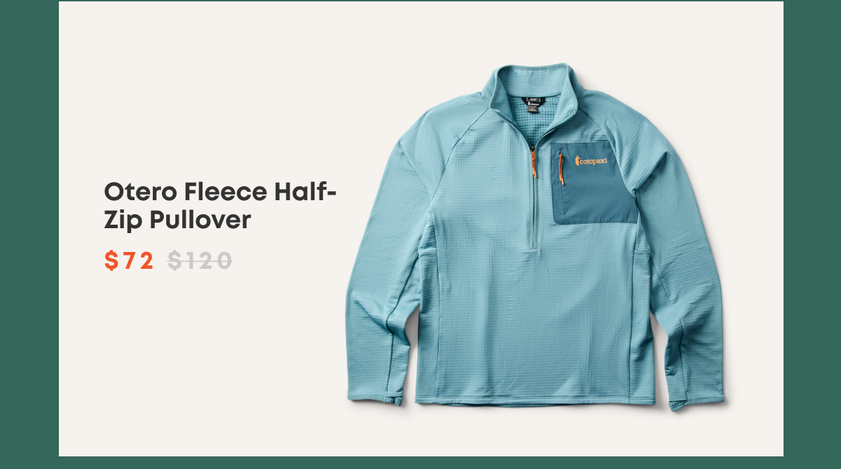Otero Fleece Half-Zip Pullover - Men's
