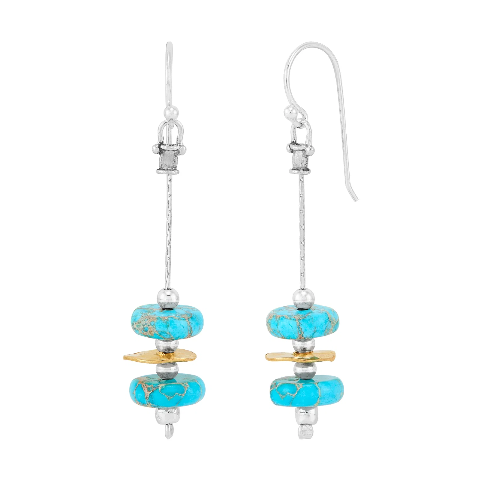 Epiphany Drop Earrings, Two-Tone