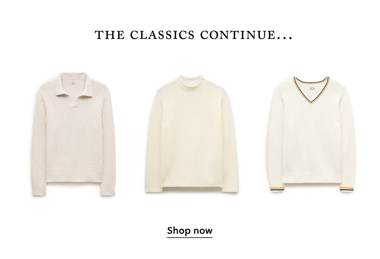 The classics continue... Shop now.