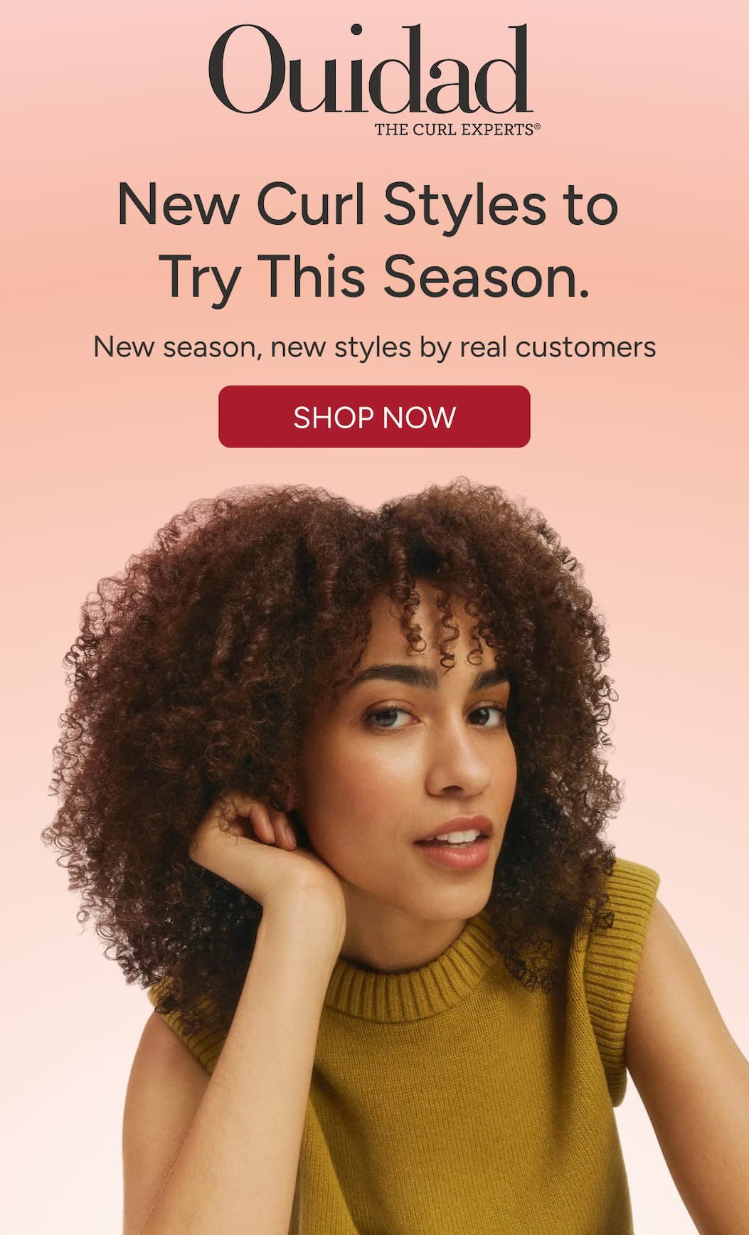 New Styles. Less Time. New season, new styles. Real customers, real curls. - Shop Now