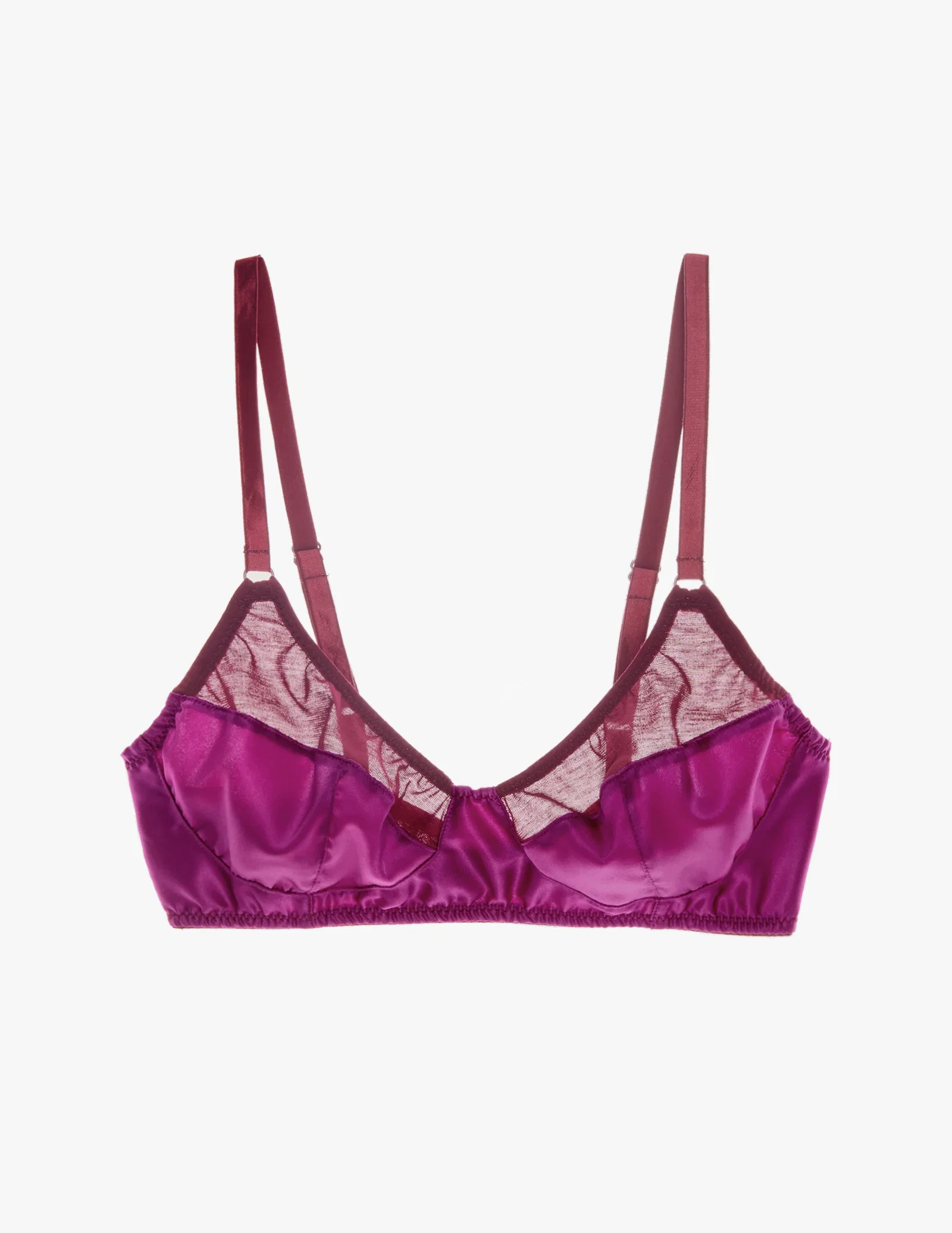 Image of Willow Bralette Raspberry