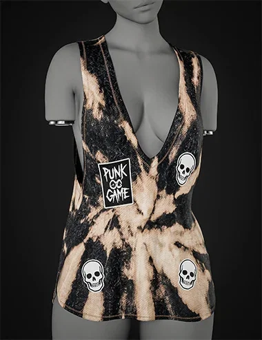BW Loose Tank Top For Genesis 9 and 8, 8.1 Female
