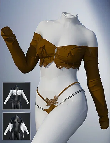 dForce SU Sexy Girl Outfit for Genesis 9