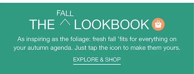 THE FALL LOOKBOOK - EXPLORE AND SHOP
